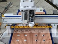Máquina Router CNC para Trabajar Madera 1325, Router para Grabado 3D con Sistema LNC, 12 Herramientas, ATC Lineal, para Fabricación de Muebles de Madera