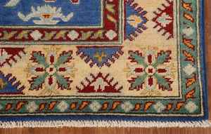 Haute qualité 2.6x6 coureur brodé Oushak laine tapis noué à la main Vintage décor à la maison 2.6x10 salon tapis 1 pièce ensemble - Product Image 6