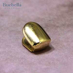 Hip-hop dents Grillz robe d'Halloween dent unique et dents inférieures combinaison or dent Grillz - Product Image 3