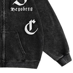 Women's Winter <b>Y2K</b> <b>Hoodies</b> Custom Size Zip Fleece Anti-Pilling Breathable OEM Service High Quality - Product Image 6