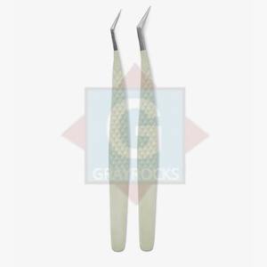 High Quality Custom Logo Reusable <b>Eyelash</b> Tweezers Stainless Steel Fiber Tip Lash Extensions <b>Tool</b> Custom Logo Lash <b>Accessories</b> - Product Image 1