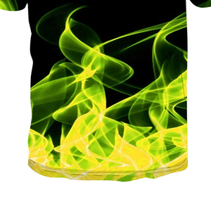 Nueva moda para hombre, camisetas de playa de verano, estampado 3D sólido de manga corta, informal, transpirable, de punto, sublimación, estampado 3D para playa - Product Image 3