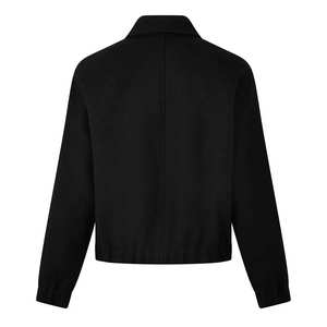 Blouson de baseball en cuir du fabricant de logo brodé en chenille personnalisé Blouson vintage en cuir pour homme avec fermeture éclair Veste en cuir 2025 - Product Image 2