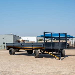Remolque agrícola de primera calidad con sistema de descarga basculante, diseñado para tractores, con gran capacidad de carga y descarga suave. - Product Image 6