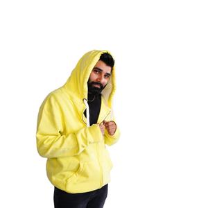 Sudadera con Capucha para Hombre, Cierre Completo, Tela Suave de Felpa de Algodón, Sudadera con Capucha Cálida e Informal para Invierno - Product Image 2