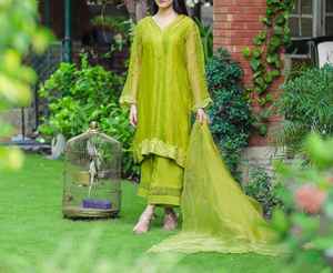 Ropa de fiesta paquistaní Shalwar Kameez con Dupatta en todos los tamaños y colores personalizables OEM para mujer al por mayor - Product Image 2