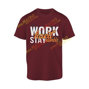 Màu Đen Tôi Làm cho Riêng Tôi May Mắn T Áo Sơ Mi Tùy Chỉnh Motivational Đồ Họa In Ngắn Tay Áo Cotton Thời Trang Phố OEM Thời Trang Giản Dị Mặc - Product Image 5