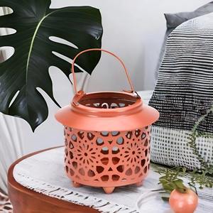 Indian Supplier Wholesale Home Decor <b>Large</b> Iron Glass <b>Lanterns</b> Metal <b>Lantern</b> for Indoor Outdoor Christmas Hotel Decoration - Product Image 3