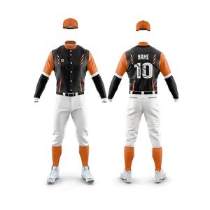 Uniforme de Béisbol Ligero y Transpirable de Secado Rápido, Suministro Directo de Fábrica, Uniforme de Béisbol 100% Poliéster para Hombre, Servicio OEM - Product Image 6