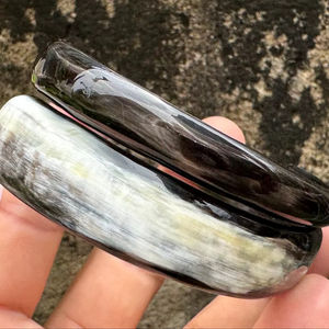 Buffalo Horn Natural Bangles <b>Bracelet</b> Crafting Buffalo Horn Hand Jewelry - Product Image 1