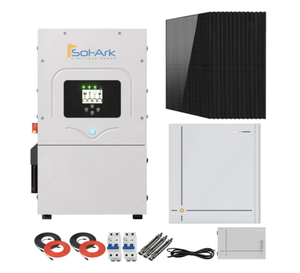 Lujo Accesible, Excelencia a un Precio Accesible: Kit Solar Híbrido Completo Sol-Ark 12K |   7kW Solar |   Baterías de Pared de 16 kWh - Product Image 1