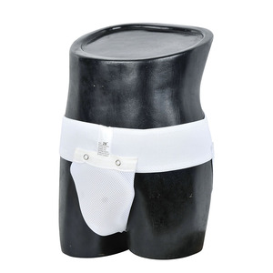 Ceinture de soutien lombaire en coton pour adulte, enveloppante, respirante, protection de la zone inguinale, taille 28 - Product Image 1