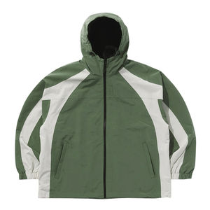 Chaqueta Cortavientos de Nailon Personalizada 2026, con Cremallera, Impermeable, Ligera, para Hombre, para Correr al Aire Libre, Chaqueta Deportiva con Capucha de Nailon, Diseño Único - Product Image 1