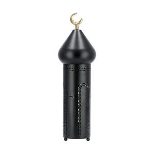 Bougie traditionnelle tour disponible célébration de l'Aïd décoration Minaret Style bougeoir décor vivant Minaret bougeoir - Product Image 5
