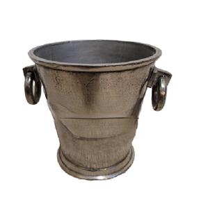 Haut de gamme dernier refroidisseur de vin fabriqué à la main seau à glace en aluminium coulé avec impression de logo personnalisé refroidisseur de champagne personnalisable - Product Image 1