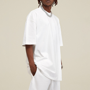 Brand Wholesale <b>T</b> <b>Shirt</b> Streetwear 300 Gsm Tshirt Logo <b>Heavyweight</b> <b>T</b>-<b>shirt</b> for <b>men</b> - Product Image 1