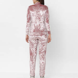 Chándales de Terciopelo para Mujer de Alta Calidad, 100% Algodón, Estilo Vintage de Invierno, Fabricante de Pakistán, Venta Directa de Fábrica - Product Image 3