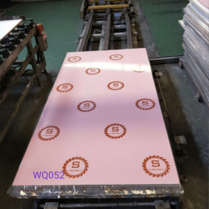 Senosan Acrylic Phải Đối Mặt Ván MDF 1220*2440*18Mm Độ Bóng Cao Màu Hồng Hiện Đại Đồ Nội Thất Nhà Với E1 Tiêu Chuẩn Mật Độ Trung Bình Fibreboard - Product Image 5