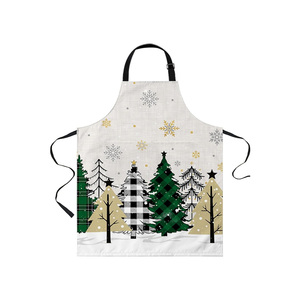 Offre Spéciale meilleure qualité fabricant indien réglable coton cuisine tablier de cuisine bavoir Style sans manches tablier de cuisine - Product Image 2