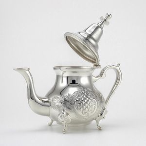 Théière en acier inoxydable, nouveau style, design gravé, théière à café, vaisselle de haute qualité - Product Image 1