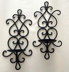 Bougeoir en métal vintage à motifs en spirale, design élégant en fer courbé pour la décoration de la maison et les événements, vente en gros - Product Image 1