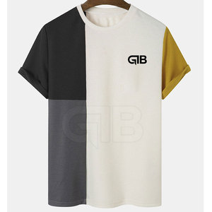 T-shirts pour hommes sur mesure au design unique, nouvelle arrivée, grande taille, séchage rapide, 100% coton tricoté, respirant, écologique - Product Image 1