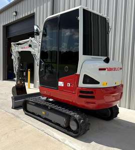 ENVÍO GRATUITO Takeuchi, miniexcavadora de 3,5 toneladas 25HP con certificación CE EPA, Eaton, cilindro hidráulico, bomba de Motor, caja de cambios PLC - Product Image 3