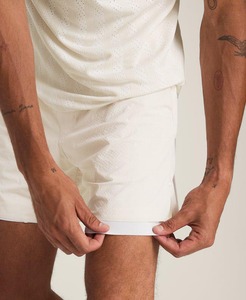 กางเกงขาสั้นเล่นเทนนิสของผู้ชายกางเกงขาสั้นผ้าระบายอากาศได้ดีเอวกลางมีโลโก้ด้านหน้า - Product Image 2