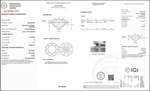 D Couleur VS1 Clarté Taille 1.10 Ct Poli Labgrown Diamant Forme Ronde HPHT-CVD Diamant Bijoux Diamants Lâches - Product Image 5