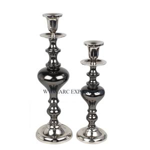 Prime Quality Stainless Steel <b>Mirror</b> Polished <b>Candle</b> <b>Holders</b> Set of 2 Different Sizes Table Decoration <b>Candle</b> <b>Holder</b> for Sale - Product Image 1