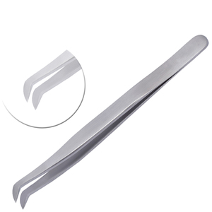 Ensemble d'outils pour cils multifonctionnels en acier inoxydable durable et réutilisable, à pointe lisse, prise en main parfaite, comprend des pinces à cils - Product Image 1