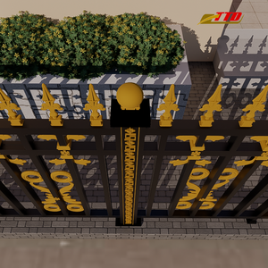 Clôture en acier fabriquée au Vietnam avec une structure durable, 100 pour cent de matériaux locaux de fournisseur de confiance du Vietnam pour une utilisation en extérieur - Product Image 5