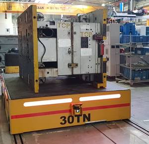 Carro de transferencia eléctrica de carga pesada para molde y bobina Portador de carga de transporte especial - Product Image 4