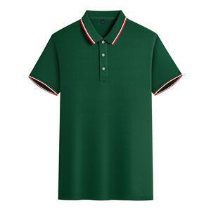 Chemises polo pour hommes en gros, uniformes vierges, logo brodé personnalisé, t-shirts polo - Product Image 1
