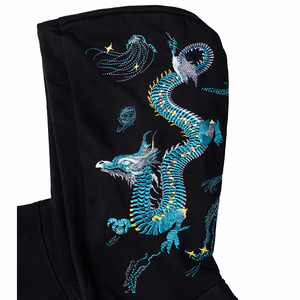 Vente flash, sweats à capuche brodés surdimensionnés pour hommes de haute qualité 2024, design graphique personnalisé, sweats à capuche brodés surdimensionnés pour hommes - Product Image 3