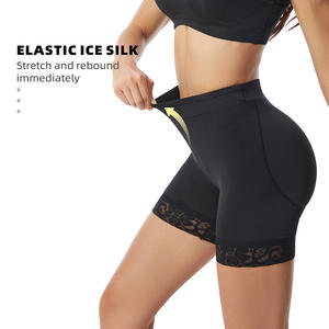 YUEXI Faja Moldeadora de Cintura Alta <span class=keywords><strong>Sin</strong></span> Costuras con Compresión Firme para Mujer, Levantador de Glúteos, Pantalones Cortos Moldeadores Colombianos 4 - Product Image 5