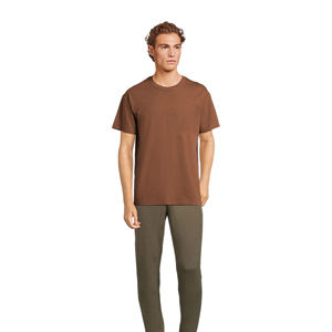 T-shirts de sport pour hommes d'été, super doux, mélange de trois fibres, respirant, séchage rapide, manches courtes, personnalisable OEM - Product Image 6