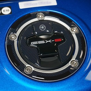 Adesivo protettivo per tappo serbatoio 3D, cuscinetto decorativo compatibile con Suzuki GSX-S 1000 2021-23 - Product Image 1