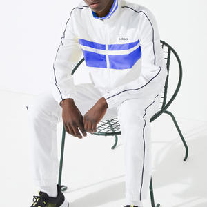 Conjunto Deportivo Personalizado para Hombre, Tela de Alta Calidad, Cómodo, Talla Grande, Logotipo Personalizado con Diseño de Cuello Alto, Servicio OEM 2026 - Product Image 1