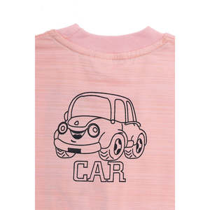 เสื้อยืดกราฟิก2ชิ้นสีส้ม A-205เด็กผู้ชายและเสื้อโปโล - Product Image 3