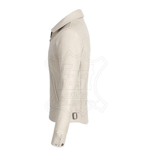 Concevez vos propres vestes en cuir à la mode Veste en cuir de haute qualité pour hommes au meilleur prix Veste en cuir à manches longues - Product Image 6