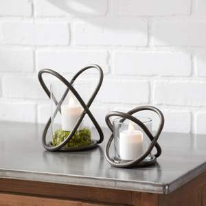Wholesale Home <b>Candle</b> Stand Decor Collection Metal Frame Set with 3 Shape Tea Light Votive <b>Holder</b> for Weddings - Product Image 6