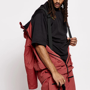 Traje de Esquí para Hombre, Diseño de Paneles, Chaqueta con Capucha para Snowboard, Pantalones Cargo, Traje de Esquí de Una Pieza, Mono Impermeable, Ropa para Esquí y Nieve - Product Image 2