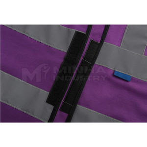 Venta al por mayor de diseño de la mejor calidad de alta visibilidad chaleco reflectante de trabajo logotipo personalizado chaleco de seguridad para la venta - Product Image 4