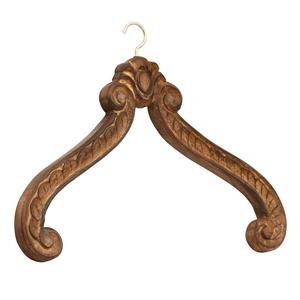 Cintre en bois de canne élégant rustique de qualité supérieure Style intemporel lourd et durable pour chaque magasin de placard Applicable - Product Image 6