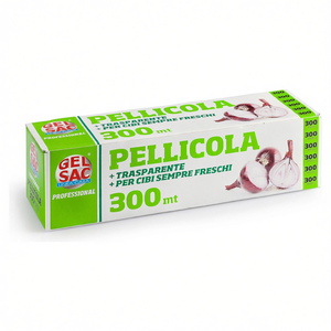 ฟิล์มใสสำหรับอาหาร (300 เมตร สูง 29 ซม. หนา 9 ไมครอน) รุ่น 413003 - Product Image 2