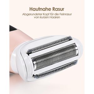 Afeitadora Eléctrica Recargable USB 5 en 1 para Mujer, Función Húmeda y Seca, Depiladora Corporal - Product Image 6