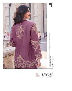 Traje de Tres Piezas con Chaqueta y Sharara, Tela Suave y Cómoda, Perfecto para Celebraciones - Product Image 5