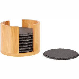 Walnut Drink Pot Tea <b>Coffee</b> Cup Plain Blank Wooden Coaster Wood Bone Coaster Printing Custom Eco-friendly Design Wholesale Wate - Product Image 4