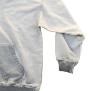 OEM Nouvelle Arrivée Heavyweight Acid Wash & Sun Fade Hoodies 100% Coton Épais Blanc Goutte Épaule Respirant Imprimé Hommes Hoodies - Product Image 3